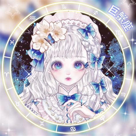 十二星座少女頭像|十二星座专属美少女头像，水瓶座甜美可爱，双子座最酷！